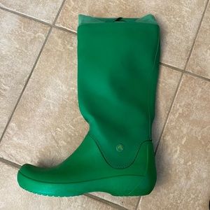 Croc rain boots